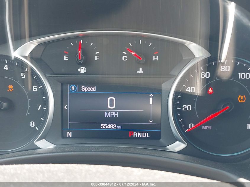 2020 Chevrolet Equinox Fwd 2Fl VIN: 2GNAXJEV8L6192541 Lot: 39844912