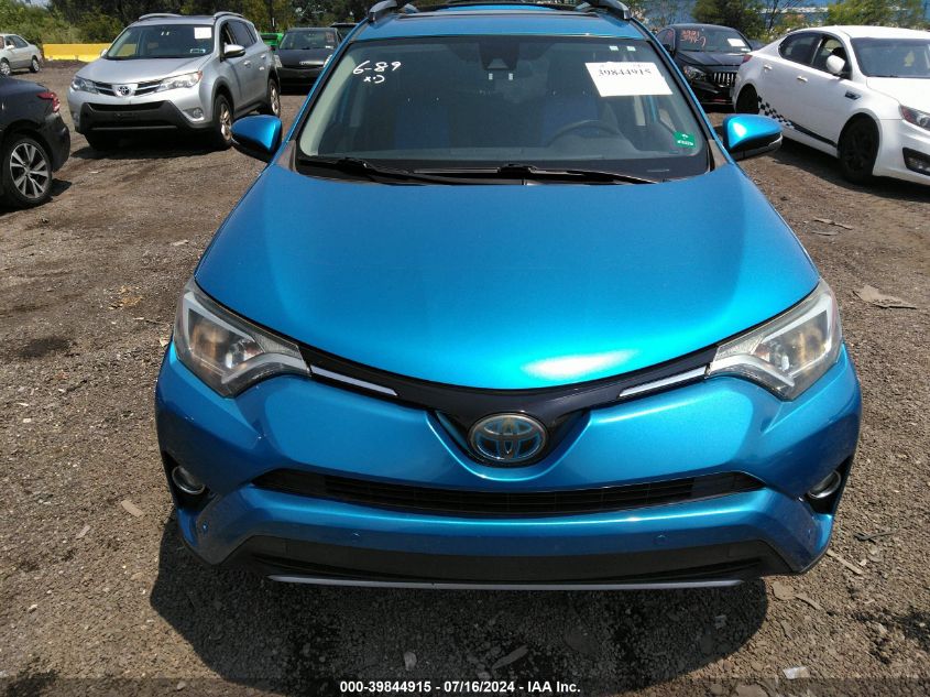 2017 Toyota Rav4 Hybrid Xle VIN: JTMRJREV7HD073822 Lot: 39844915