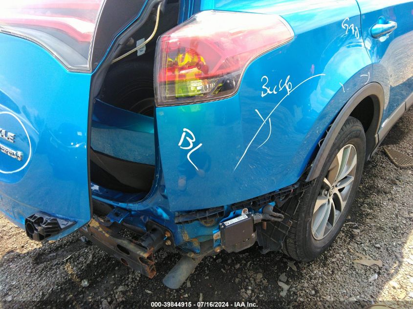 2017 Toyota Rav4 Hybrid Xle VIN: JTMRJREV7HD073822 Lot: 39844915