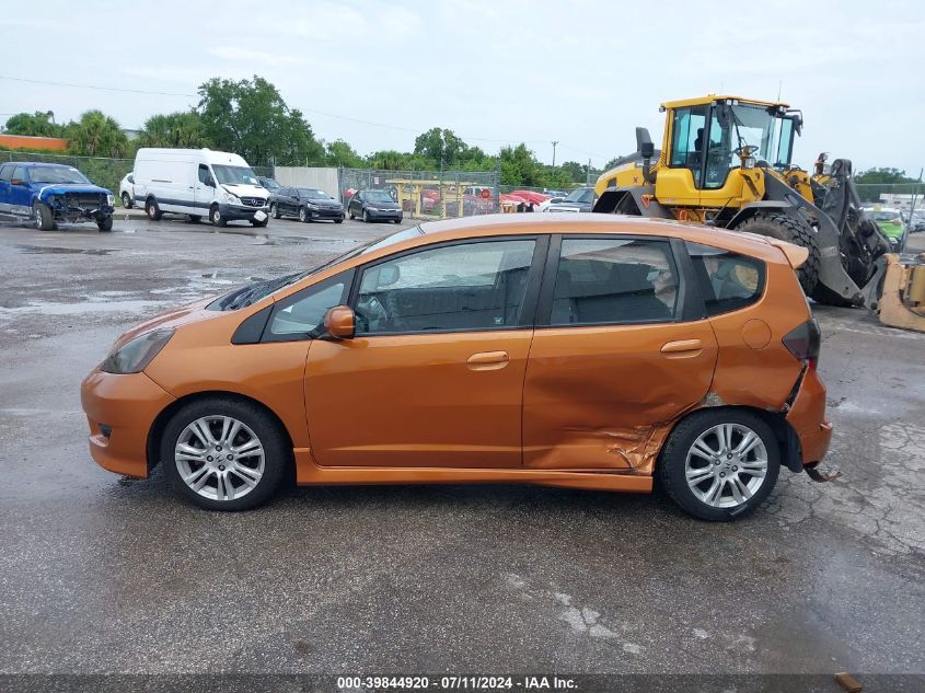 2011 Honda Fit Sport VIN: JHMGE8H52BC004498 Lot: 39844920