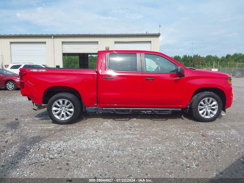 2022 Chevrolet Silverado 1500 Custom VIN: 3GCPDBEK9NG596155 Lot: 39844927