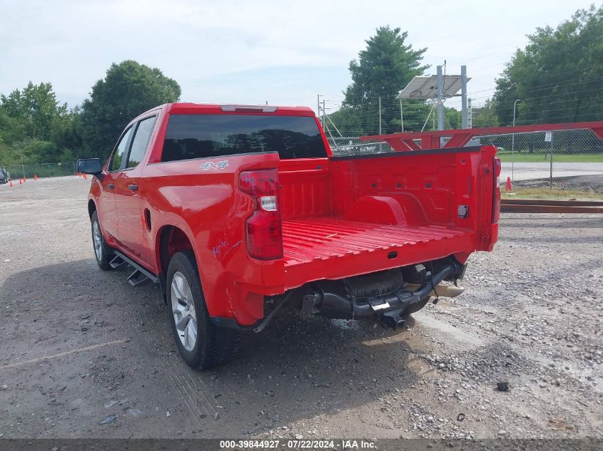 2022 Chevrolet Silverado 1500 Custom VIN: 3GCPDBEK9NG596155 Lot: 39844927