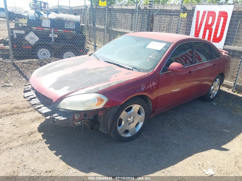 2G1WD58C769276323 2006 Chevrolet Impala Ss