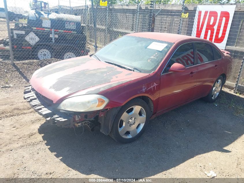 2006 Chevrolet Impala Ss VIN: 2G1WD58C769276323 Lot: 39844930