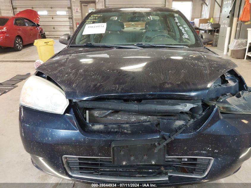 2006 Chevrolet Malibu Ls VIN: 1G1ZS51826F190367 Lot: 39844934