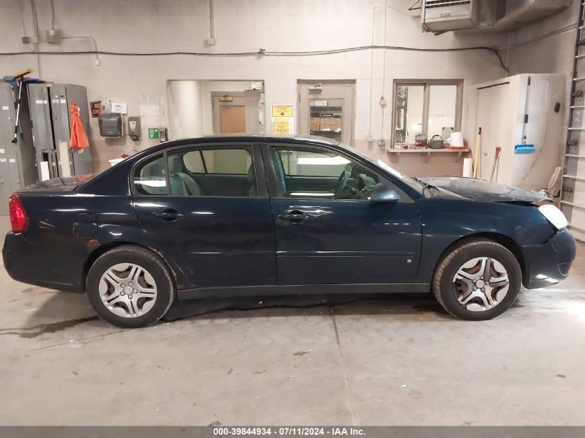 2006 Chevrolet Malibu Ls VIN: 1G1ZS51826F190367 Lot: 39844934