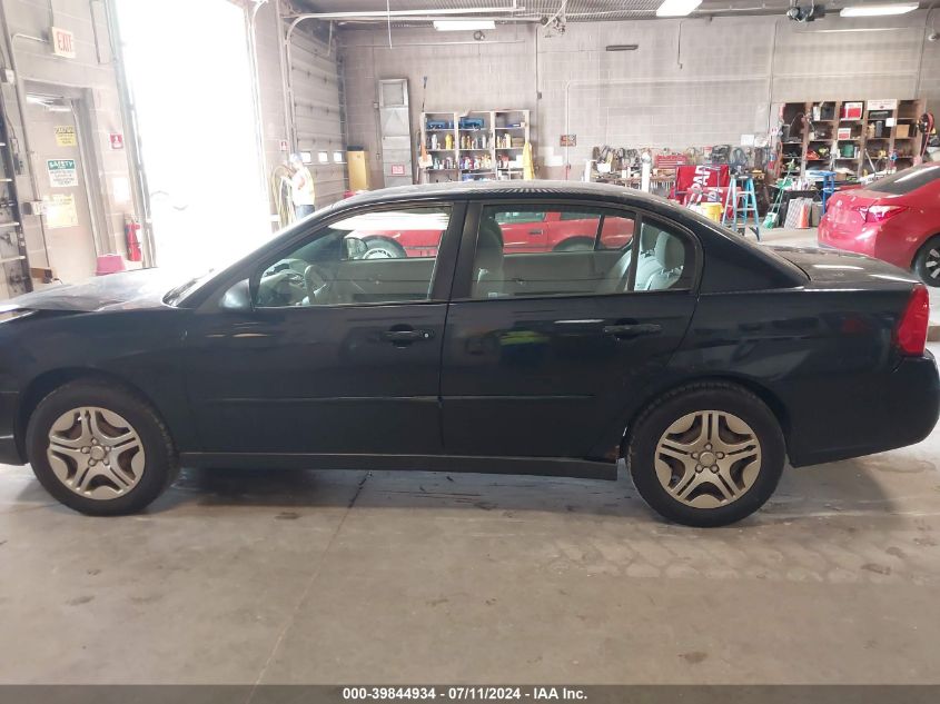 2006 Chevrolet Malibu Ls VIN: 1G1ZS51826F190367 Lot: 39844934