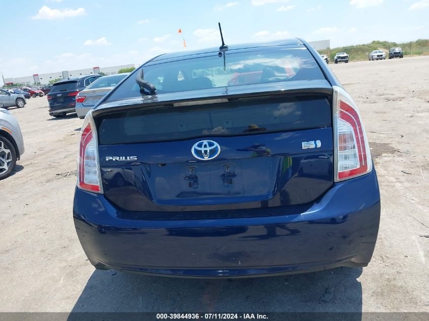 2015 Toyota Prius Three VIN: JTDKN3DU9F0479603 Lot: 39844936