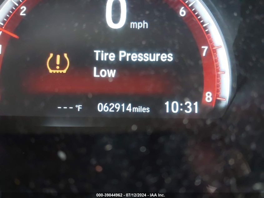 2019 Honda Civic Sport VIN: 2HGFC2F80KH596348 Lot: 39844962