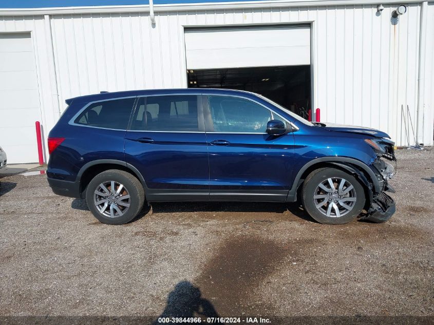 2019 Honda Pilot Exl VIN: 5FNYF6H51KB096035 Lot: 39844966