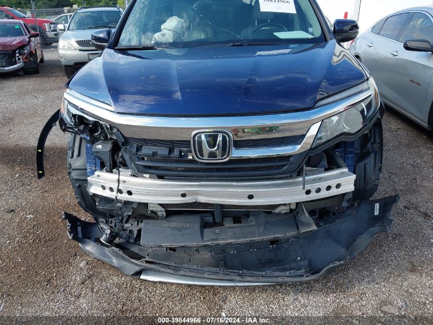 2019 Honda Pilot Exl VIN: 5FNYF6H51KB096035 Lot: 39844966