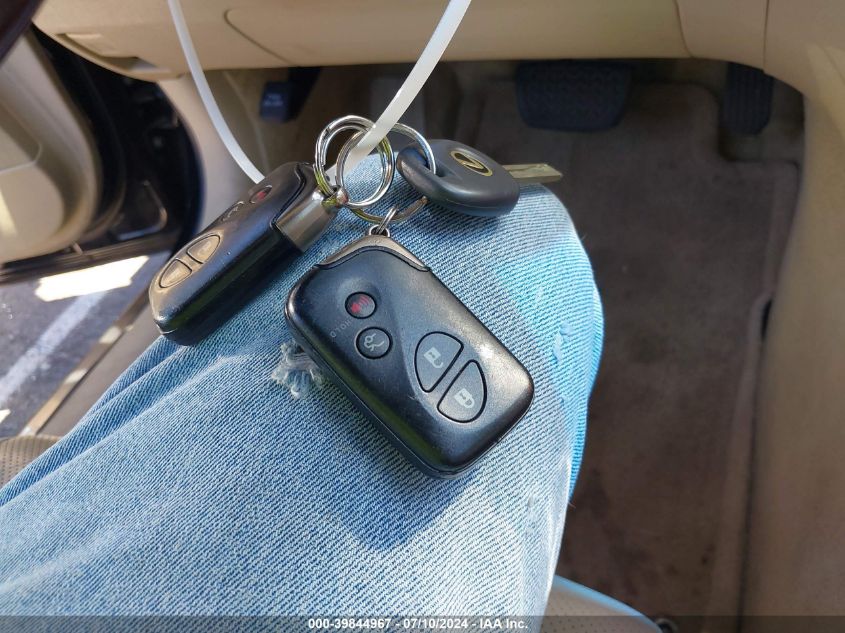 2007 Lexus Es 350 VIN: JTHBJ46G472095838 Lot: 39844967