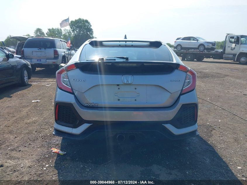 2018 Honda Civic Sport VIN: SHHFK7H41JU232435 Lot: 39844968