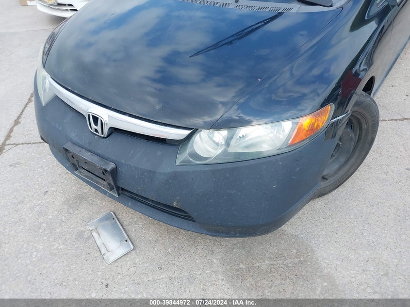 2007 Honda Civic Lx VIN: 1HGFA16557L054002 Lot: 39844972