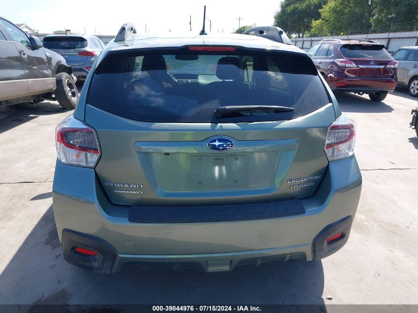 2016 Subaru Crosstrek Hybrid VIN: JF2GPBBC3GH242422 Lot: 39844976