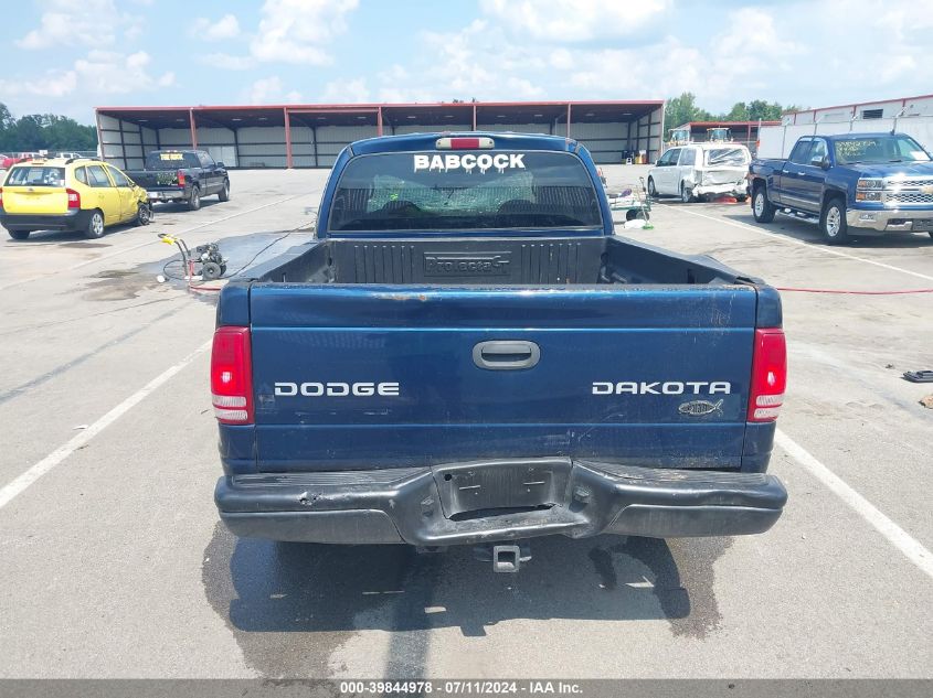 2003 Dodge Dakota Sport/Sxt VIN: 1D7HG38N03S106415 Lot: 39844978