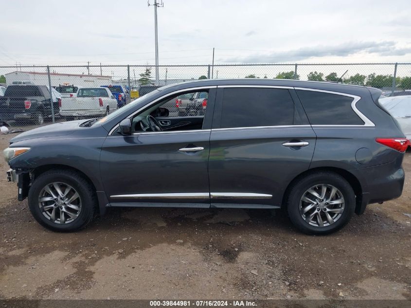 2013 Infiniti Jx35 VIN: 5N1AL0MM7DC351724 Lot: 39844981