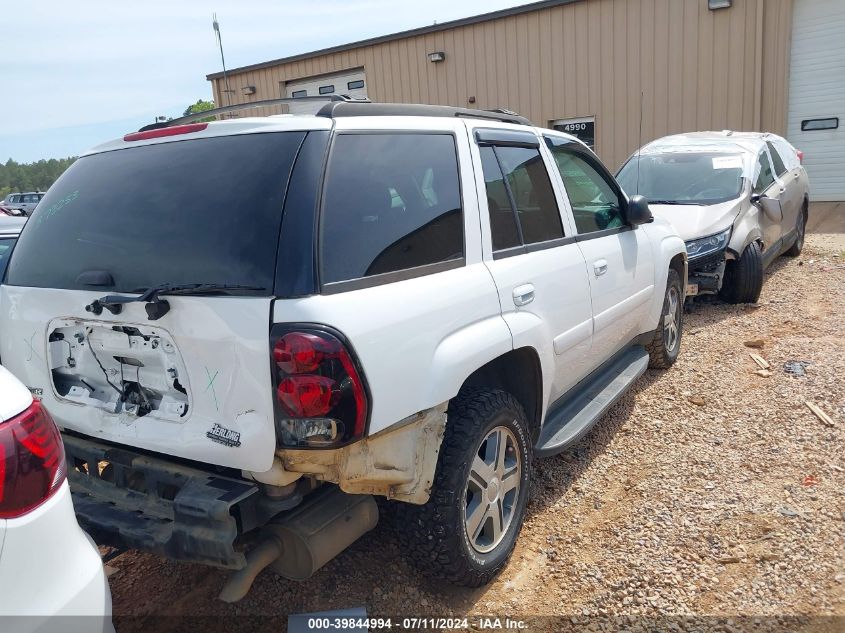 2005 Chevrolet Trailblazer Lt VIN: 1GNDS13S052142754 Lot: 39844994