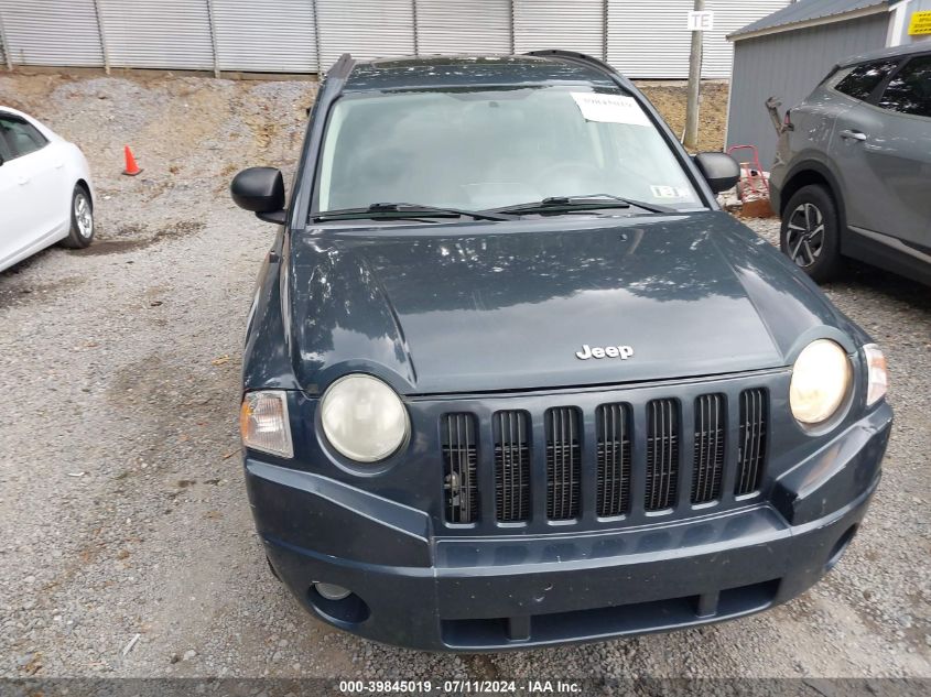 1J8FF47W37D138282 2007 Jeep Compass Sport