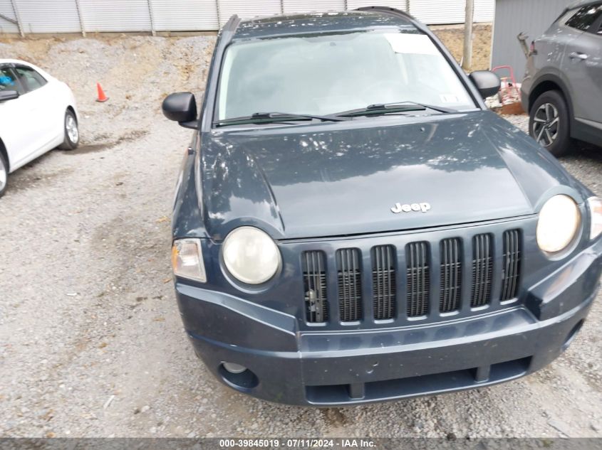 2007 Jeep Compass Sport VIN: 1J8FF47W37D138282 Lot: 39845019