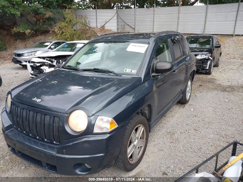 2007 Jeep Compass Sport VIN: 1J8FF47W37D138282 Lot: 39845019