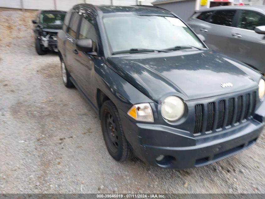 2007 Jeep Compass Sport VIN: 1J8FF47W37D138282 Lot: 39845019