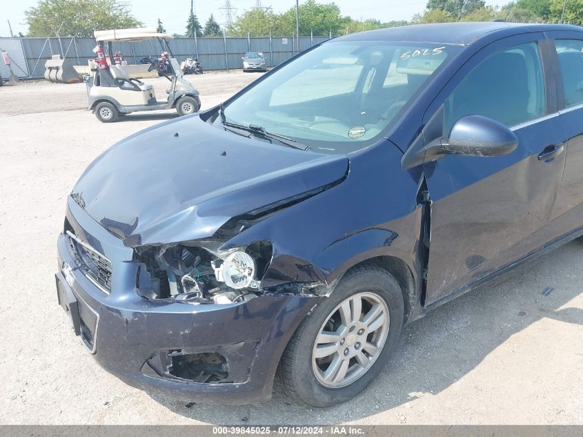 2016 Chevrolet Sonic Lt Auto VIN: 1G1JC5SH6G4150086 Lot: 39845025