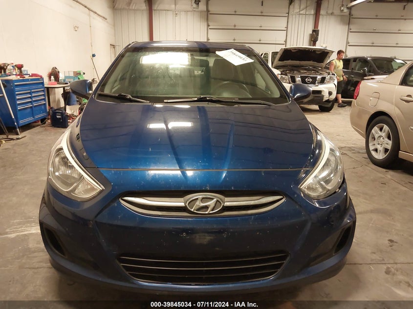 2017 Hyundai Accent Se VIN: KMHCT4AE3HU186431 Lot: 39845034