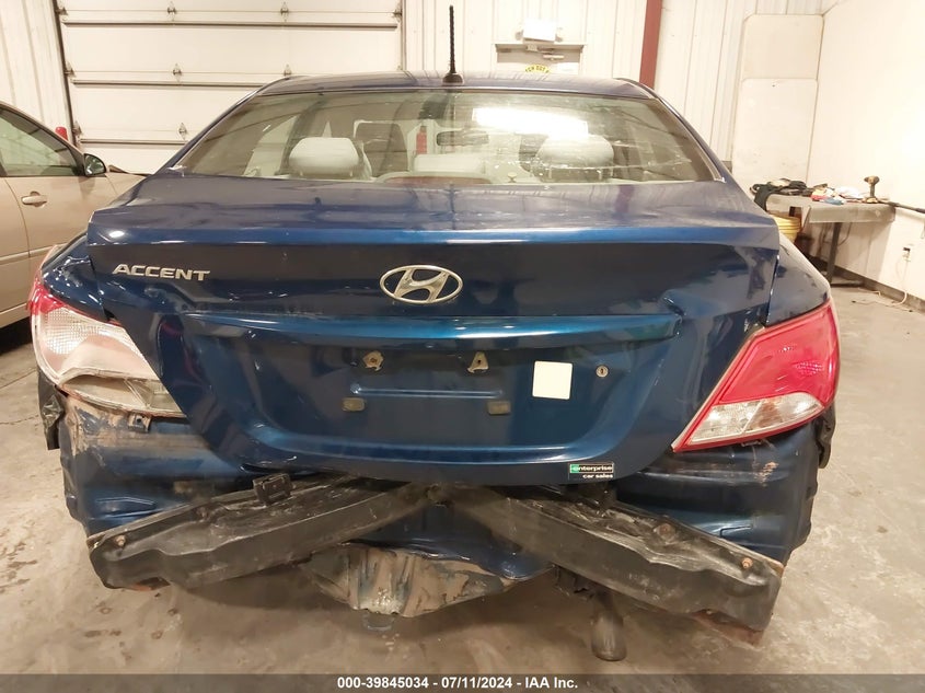 2017 Hyundai Accent Se VIN: KMHCT4AE3HU186431 Lot: 39845034