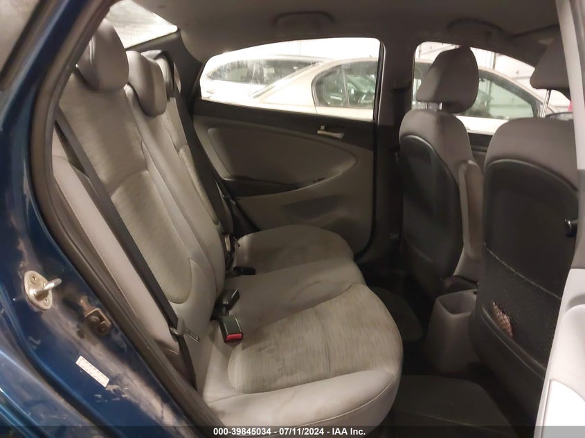 2017 Hyundai Accent Se VIN: KMHCT4AE3HU186431 Lot: 39845034