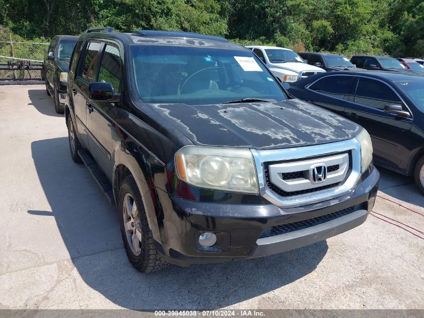 2011 Honda Pilot Ex-L VIN: 5FNYF3H54BB040525 Lot: 39845038