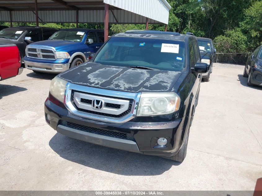 2011 Honda Pilot Ex-L VIN: 5FNYF3H54BB040525 Lot: 39845038