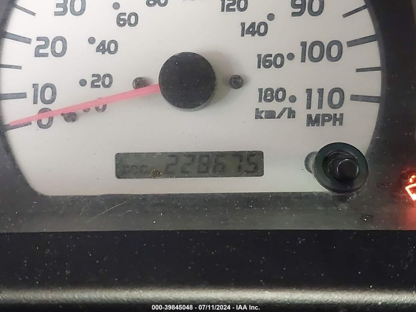 2003 Toyota Tacoma Prerunner V6 VIN: 5TEGN92N63Z165780 Lot: 39845048