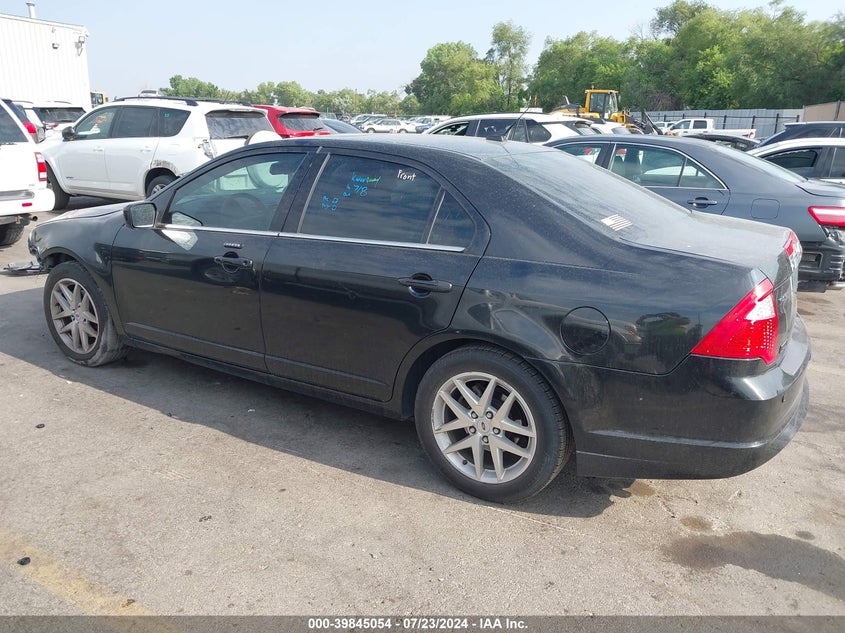 3FAHP0CG7CR394159 2012 Ford Fusion Sel