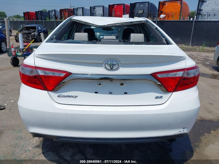 2016 Toyota Camry Se VIN: 4T1BF1FK5GU166227 Lot: 39845061