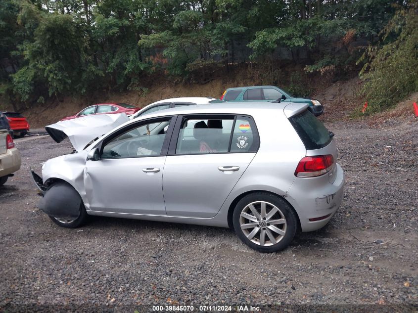 2011 Volkswagen Golf Tdi 4-Door VIN: WVWDM7AJ6BW166965 Lot: 39845070