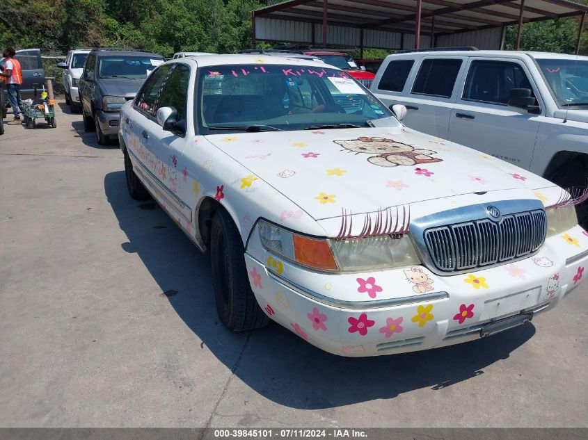 2000 Mercury Grand Marquis Gs VIN: 2MEFM74W7YX686037 Lot: 39845101