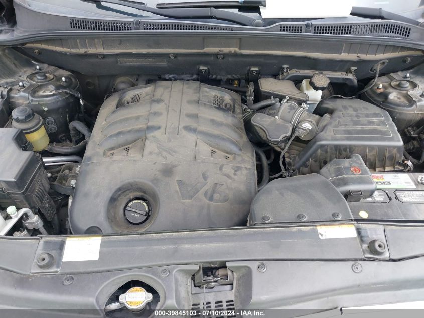 2011 Hyundai Veracruz Limited VIN: KM8NU4CC4BU170019 Lot: 39845103