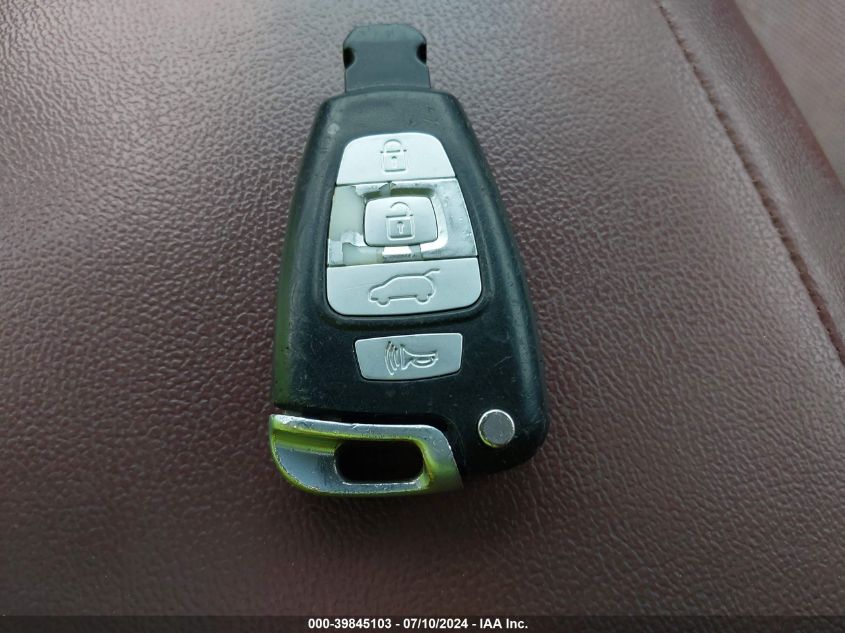 2011 Hyundai Veracruz Limited VIN: KM8NU4CC4BU170019 Lot: 39845103