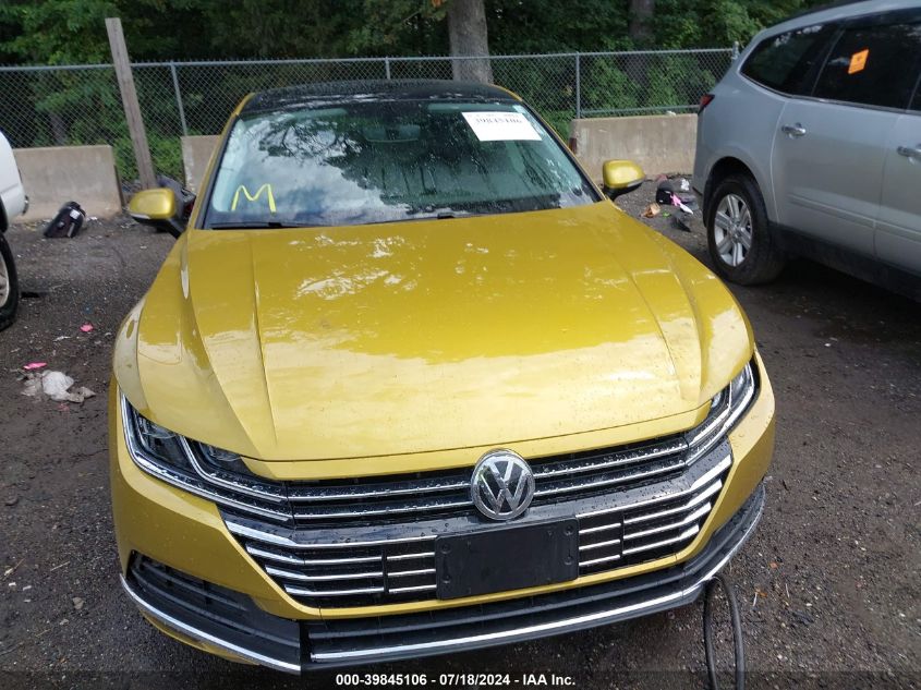 2019 Volkswagen Arteon 2.0T Sel VIN: WVWDR7AN4KE025502 Lot: 39845106