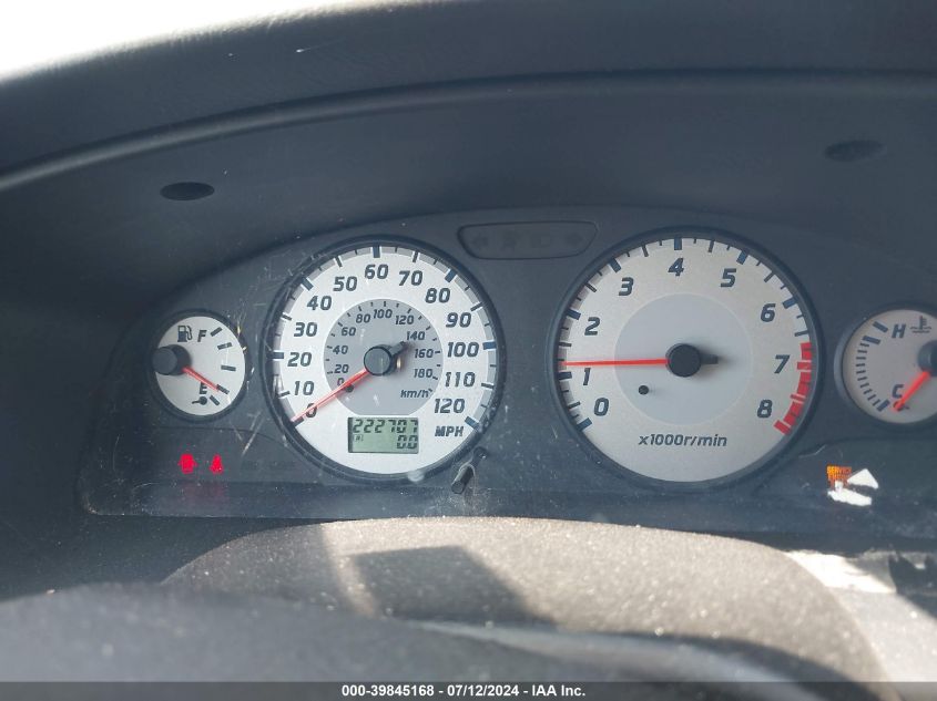 2001 Nissan Pathfinder Se VIN: JN8DR09X81W574582 Lot: 39845168