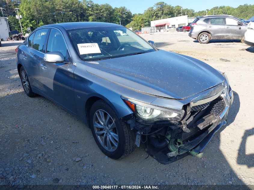 2017 Infiniti Q50 2.0T Premium VIN: JN1CV7AR3HM680634 Lot: 39845177