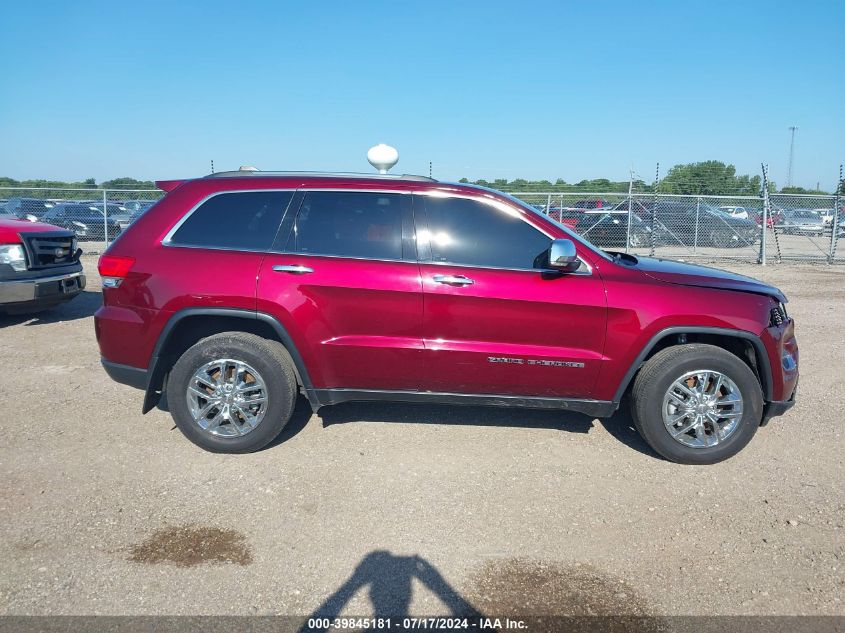 2018 Jeep Grand Cherokee Limited 4X4 VIN: 1C4RJFBG3JC308152 Lot: 39845181