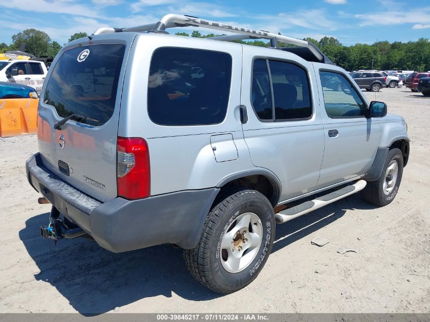 2002 Nissan Xterra Xe VIN: 5N1ED28Y72C545951 Lot: 39845217