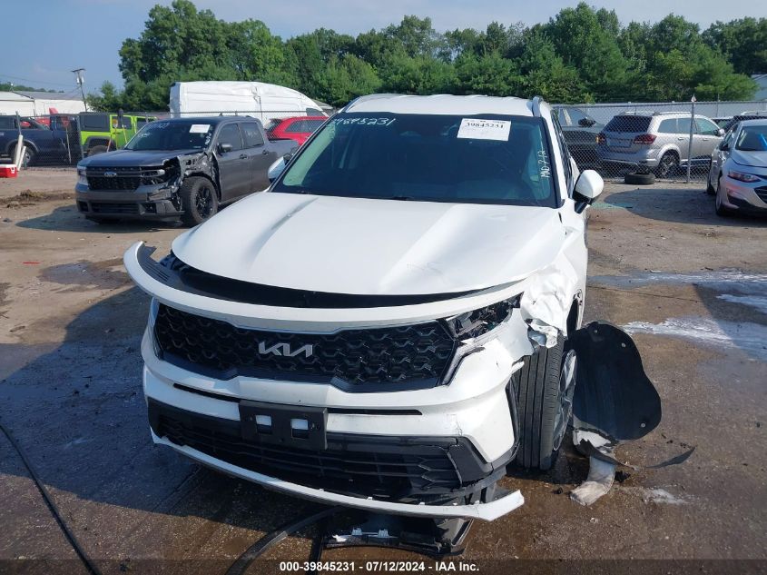 2022 Kia Sorento Hybrid S VIN: KNDRGDLGXN5081067 Lot: 39845231