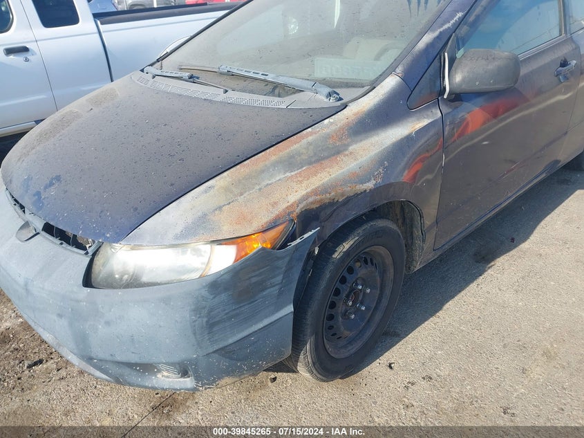 2008 Honda Civic Lx VIN: 2HGFG11698H562759 Lot: 39845265