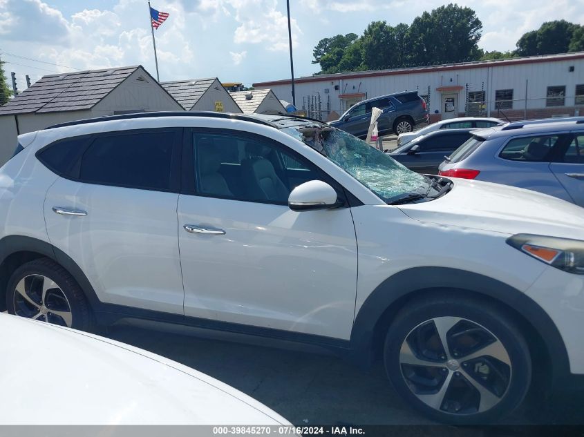 2016 Hyundai Tucson Limited VIN: KM8J33A25GU065468 Lot: 39845270