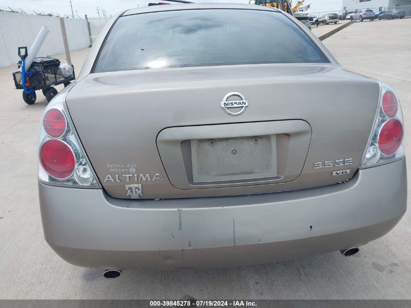 2005 Nissan Altima 3.5 Se VIN: 1N4BL11D85C142695 Lot: 39845278