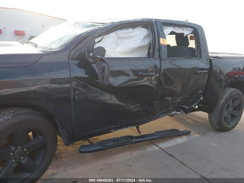 2018 Ram 1500 Lone Star 4X2 5'7 Box VIN: 1C6RR6LG9JS341239 Lot: 39845283