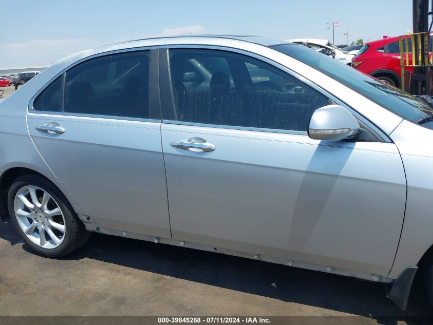 2007 Acura Tsx VIN: JH4CL96897C006070 Lot: 39845288